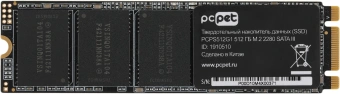 Накопитель SSD PC Pet SATA-III 512GB PCPS512G1 M.2 2280 OEM - купить недорого с доставкой в интернет-магазине