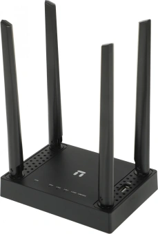 Роутер беспроводной Netis N5 AC1200 10/100BASE-TX/4G ready черный - купить недорого с доставкой в интернет-магазине