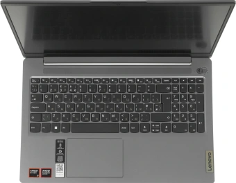 Ноутбук Lenovo IdeaPad Slim 3 15AMN8 Ryzen 3 30 8Gb SSD256Gb AMD Radeon 610M 15.6" IPS FHD (1920x1080) без ОС grey WiFi BT Cam (82XQ01CCPS) - купить недорого с доставкой в интернет-магазине