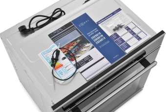 Духовой шкаф Электрический Zugel ZOE601X нержавеющая сталь/черный - купить недорого с доставкой в интернет-магазине