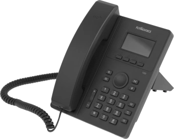Телефон IP Flyingvoice P10P черный - купить недорого с доставкой в интернет-магазине