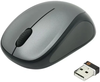 Мышь Logitech M235n серый/черный оптическая 1000dpi беспров. USB для ноутбука 2but (910-007129) - купить недорого с доставкой в интернет-магазине