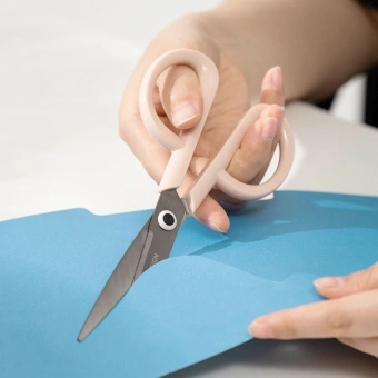 Ножницы Deli ENS053-PK ENS053 универсальные 175мм ручки пластиковые сталь розовый - купить недорого с доставкой в интернет-магазине