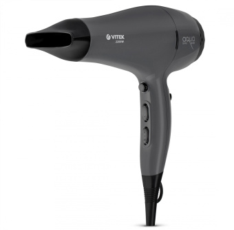 Фен Vitek VT-8229 MC 2200Вт графитовый/черный (VT-8229) - купить недорого с доставкой в интернет-магазине