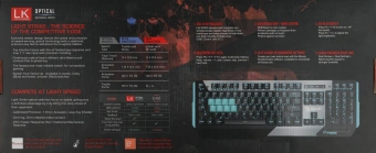 Клавиатура A4Tech B865 механическая серый/черный USB for gamer LED (B865 ICE BLUE) кабель 1.8м - купить недорого с доставкой в интернет-магазине