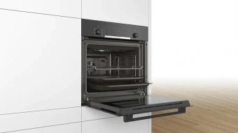 Духовой шкаф Электрический Bosch Serie 4 HBF514BB1T черный - купить недорого с доставкой в интернет-магазине