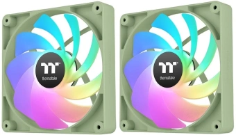 Вентилятор Thermaltake CT120 Sync Matcha реверсивный ARGB зеленый 4-pin 31.2dB Ret (CL-F200-PL12MG-A) - купить недорого с доставкой в интернет-магазине