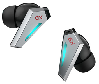 Наушники с микрофоном Edifier GX07 серый/черный вкладыши BT в ушной раковине - купить недорого с доставкой в интернет-магазине