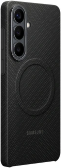 Чехол (клип-кейс) Samsung для Samsung Galaxy S26+ Carbon Magnet Case with MagSafe черный (EF-KS947SNEGRU) - купить недорого с доставкой в интернет-магазине