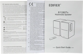 Колонки Edifier R1280Ts 2.0 коричневый 42Вт - купить недорого с доставкой в интернет-магазине