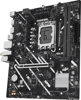Материнская плата Asus PRIME B760M-F WIFI Soc-1700 Intel B760 2xDDR5 mATX AC`97 8ch(7.1) GbLAN RAID+HDMI+DP - купить недорого с доставкой в интернет-магазине