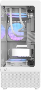 Корпус Formula Crystal Z1CM v2 белый без БП mATX 5x120mm 1xUSB3.0 audio bott PSU - купить недорого с доставкой в интернет-магазине