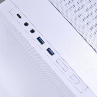 Корпус Lian-Li Lancool 205 Mesh белый без БП ATX 2x120mm 2x140mm 2xUSB3.0 audio bott PSU - купить недорого с доставкой в интернет-магазине