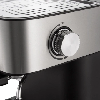 Кофеварка рожковая Редмонд RCM-M1513 1050Вт серебристый/черный - купить недорого с доставкой в интернет-магазине