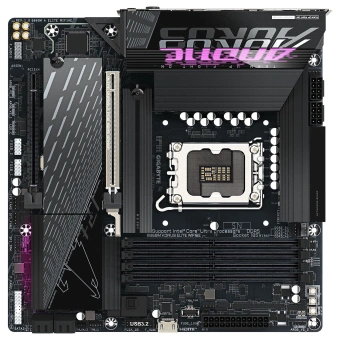 Материнская плата Gigabyte B860M A ELITE WIFI6E Soc-1851 Intel B860 4xDDR5 mATX AC`97 8ch(7.1) 2.5Gg RAID+HDMI+DP - купить недорого с доставкой в интернет-магазине