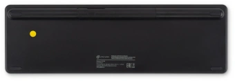 Клавиатура Оклик K614W черный USB беспроводная slim Multimedia Touch (1979327) - купить недорого с доставкой в интернет-магазине