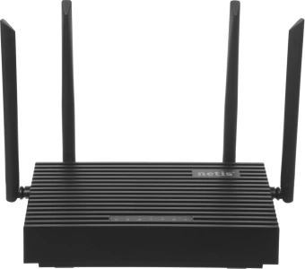 Роутер беспроводной Netis N6 AX1800 10/100/1000BASE-TX/4G ready черный - купить недорого с доставкой в интернет-магазине