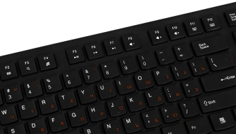 Клавиатура Оклик 505M черный USB slim (1196544) - купить недорого с доставкой в интернет-магазине