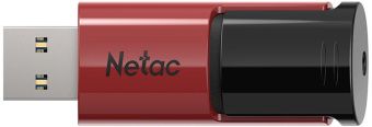 Флеш Диск Netac 256Gb U182 NT03U182N-256G-30RE USB3.0 красный/черный - купить недорого с доставкой в интернет-магазине