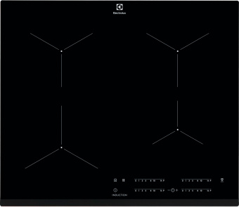 Индукционная варочная поверхность Electrolux EIT61443B черный - купить недорого с доставкой в интернет-магазине