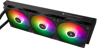 Система водяного охлаждения Thermalright Frozen Warframe SE 360 ARGB Soc-AM5/AM4/1151/1200/2066/2011/1700 черный 4-pin 29.6dB Al LCD Ret (F-WFRAME-SE-360-BL-ARGB) - купить недорого с доставкой в интернет-магазине