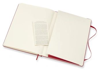 Блокнот Moleskine CLASSIC QP092F2 XLarge 190х250мм 192стр. нелинованный твердая обложка красный - купить недорого с доставкой в интернет-магазине