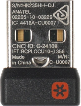 Ресивер USB Logitech Unifying черный - купить недорого с доставкой в интернет-магазине