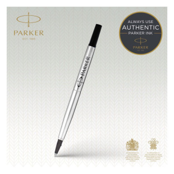 Стержень роллер Parker Quink RB Z01 (CW1950325) M 0.7мм черные чернила для ручек роллеров для Parker блистер (2шт) - купить недорого с доставкой в интернет-магазине