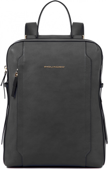 Рюкзак женский Piquadro Circle CA4576W92/N черный кожа - купить недорого с доставкой в интернет-магазине