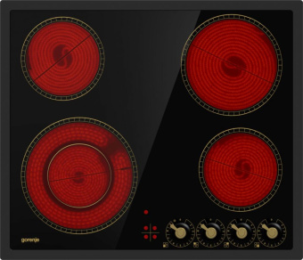 Варочная поверхность Gorenje EC642CLB черный - купить недорого с доставкой в интернет-магазине