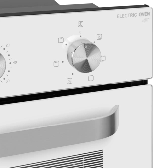 Духовой шкаф Электрический Meferi Light MEO456WH белый/нержавеющая сталь - купить недорого с доставкой в интернет-магазине