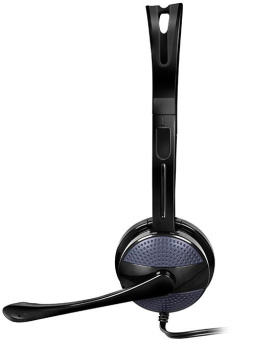 Гарнитура накладные Sven AP-151MV 1.2м черный проводные оголовье (SV-015411) - купить недорого с доставкой в интернет-магазине