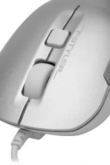 Мышь A4Tech Fstyler FM26S серебристый/белый оптическая 1600dpi silent USB для ноутбука 4but (FM26S USB (ICY WHITE)) - купить недорого с доставкой в интернет-магазине
