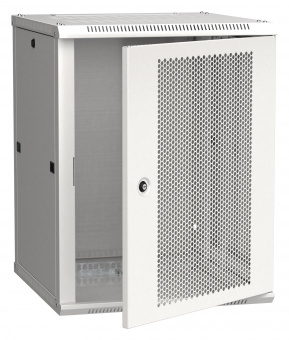 Шкаф коммутационный ITK Linea W (LWR3-12U66-PF) настенный 12U 600x600мм пер.дв.перфор. 90кг серый 500мм 200град. 635мм IP00 IK10 сталь - купить недорого с доставкой в интернет-магазине