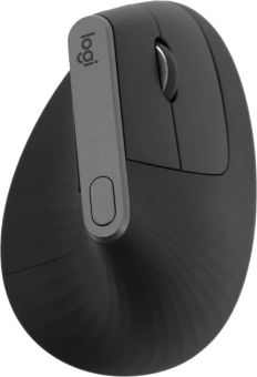 Мышь Logitech MX Vertical черный оптическая 4000dpi беспров. BT/Radio USB 4but (910-005451) - купить недорого с доставкой в интернет-магазине