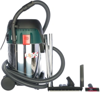 Строительный пылесос Metabo ASA 30 L PC Inox 1250Вт (уборка: сухая/влажная) зеленый - купить недорого с доставкой в интернет-магазине