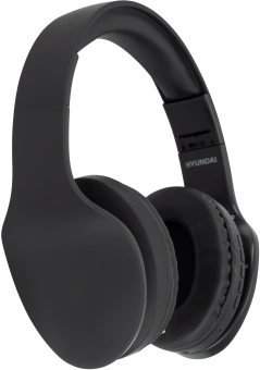 Гарнитура накладные Hyundai H-HP104 черный беспроводные bluetooth оголовье - купить недорого с доставкой в интернет-магазине
