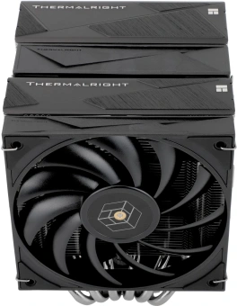 Устройство охлаждения(кулер) Thermalright Royal Knight 120 Soc-AM5/AM4/1200/1700/1851 серебристый/черный 4-pin 28.4dB Al+Cu Ret (RK120) - купить недорого с доставкой в интернет-магазине