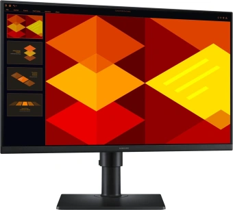 Монитор Samsung 24" Essential S4 S24D400GAIXCI черный IPS LED 16:9 HDMI матовая HAS Piv 1000:1 250cd 178гр/178гр 1920x1080 100Hz DP FHD USB 3.5кг - купить недорого с доставкой в интернет-магазине
