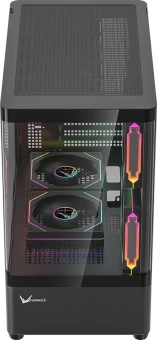 Корпус Formula Crystal U1M Cosmic черный без БП mATX 1xUSB3.0 audio bott PSU - купить недорого с доставкой в интернет-магазине