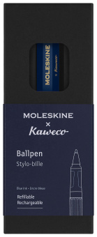 Ручка шариков. Moleskine Kaweco (KAWBALLPENBLUE) синий d=1мм син. черн. подар.кор. - купить недорого с доставкой в интернет-магазине