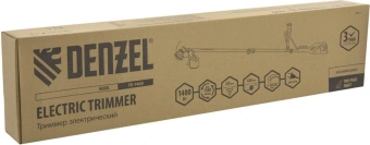 Триммер электрический Denzel TE-1400 1400Вт разбор.штан. реж.эл.:леска/нож - купить недорого с доставкой в интернет-магазине