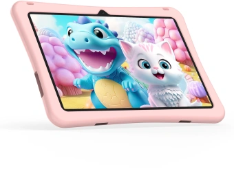 Планшет Teclast P30T Kids A523 (1.8) 8C RAM4Gb ROM128Gb 10.1" IPS 1280x800 Android 14 розовый 5Mpix 2Mpix BT WiFi Touch microSD 256Gb 6000mAh 10hr - купить недорого с доставкой в интернет-магазине