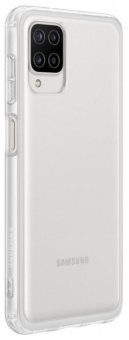 Чехол (клип-кейс) Samsung для Samsung Galaxy A12 Soft Clear Cover прозрачный (EF-QA125TTEGRU) - купить недорого с доставкой в интернет-магазине