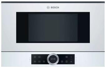 Микроволновая печь Bosch BFL634GW1 21л. 900Вт белый (встраиваемая) - купить недорого с доставкой в интернет-магазине