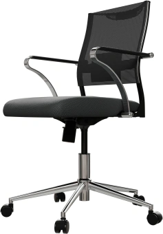 Кресло Метта Sit Air 24/7 M4-281K - Italy (M09.B23.G18.W01) черный сиденье черный сетка/ткань крестов. хром - купить недорого с доставкой в интернет-магазине