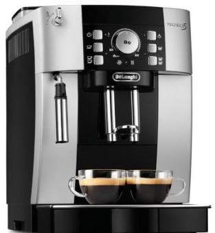 Кофемашина Delonghi Magnifica S ECAM21.117.SB 1450Вт серебристый/черный - купить недорого с доставкой в интернет-магазине
