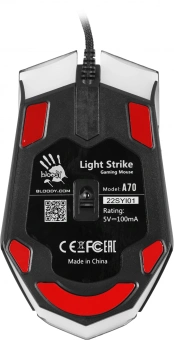 Мышь A4Tech Bloody A70 черный оптическая 6200dpi USB 8but (A70 MATTE BLACK) - купить недорого с доставкой в интернет-магазине