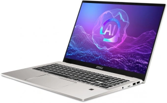 Ноутбук MSI Prestige A16 AI+ A3HMG-083RU Ryzen AI 9 365 32Gb SSD1Tb AMD Radeon 880M 16" OLED UHD+ (3840x2400) Windows 11 Home silver WiFi BT Cam (9S7-159K32-083) - купить недорого с доставкой в интернет-магазине