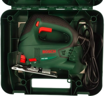 Лобзик Bosch PST 650 500Вт 3100ходов/мин от электросети (кейс в комплекте) - купить недорого с доставкой в интернет-магазине